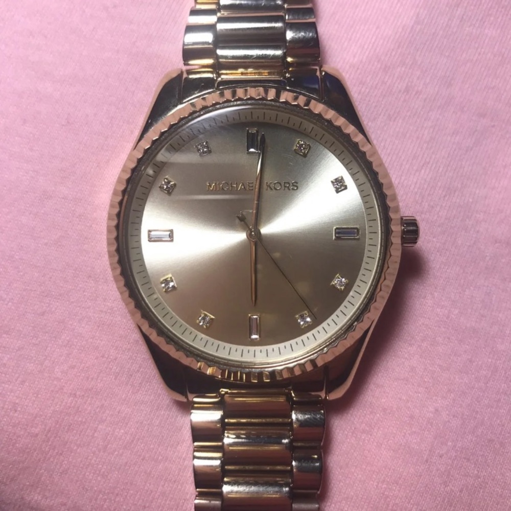 Michael Kors Gold Stainless Steel Watch